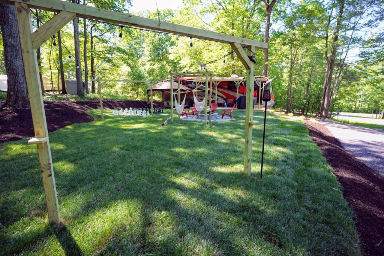 3E *Glamping At Treasure Lake* DuBois Ngoại thất bức ảnh