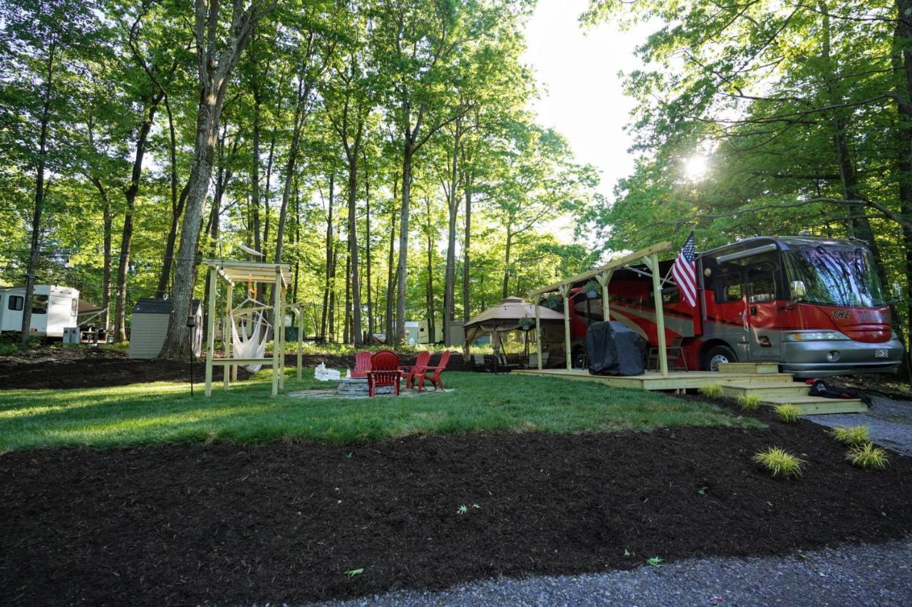 3E *Glamping At Treasure Lake* DuBois Ngoại thất bức ảnh