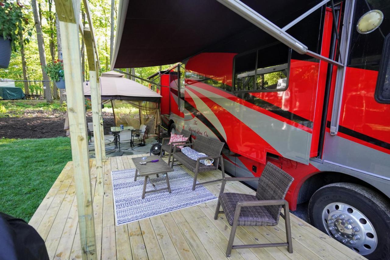 3E *Glamping At Treasure Lake* DuBois Ngoại thất bức ảnh